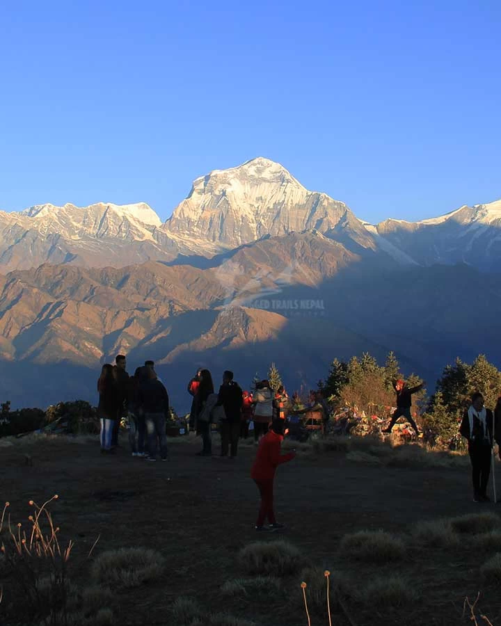 ghorepani poon hill major trekking routes in nepal