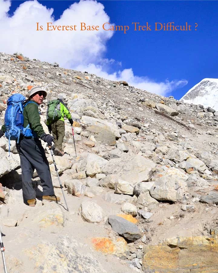 is everest base camp trek difficult