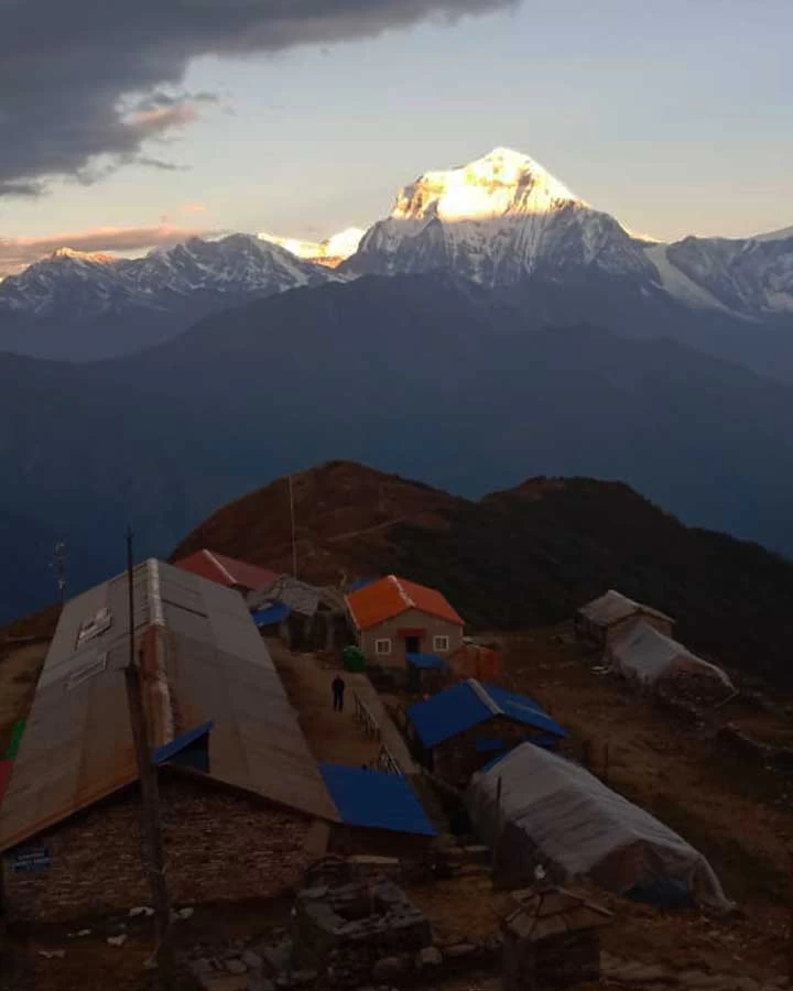 khopra danda viewpoint annapurna foothills trek