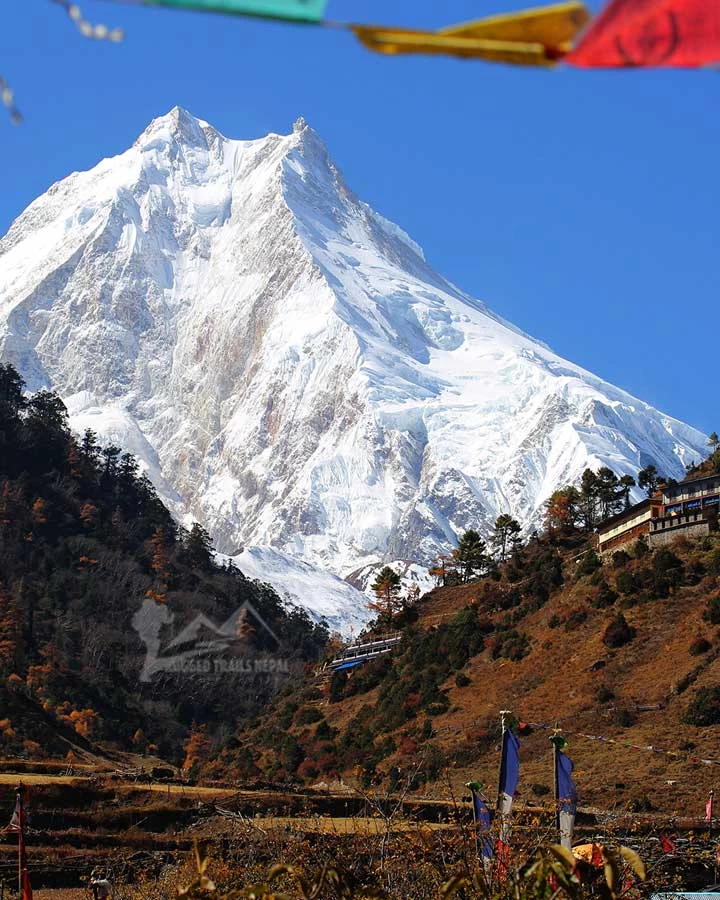 manaslu circuit major trekking routes in nepal