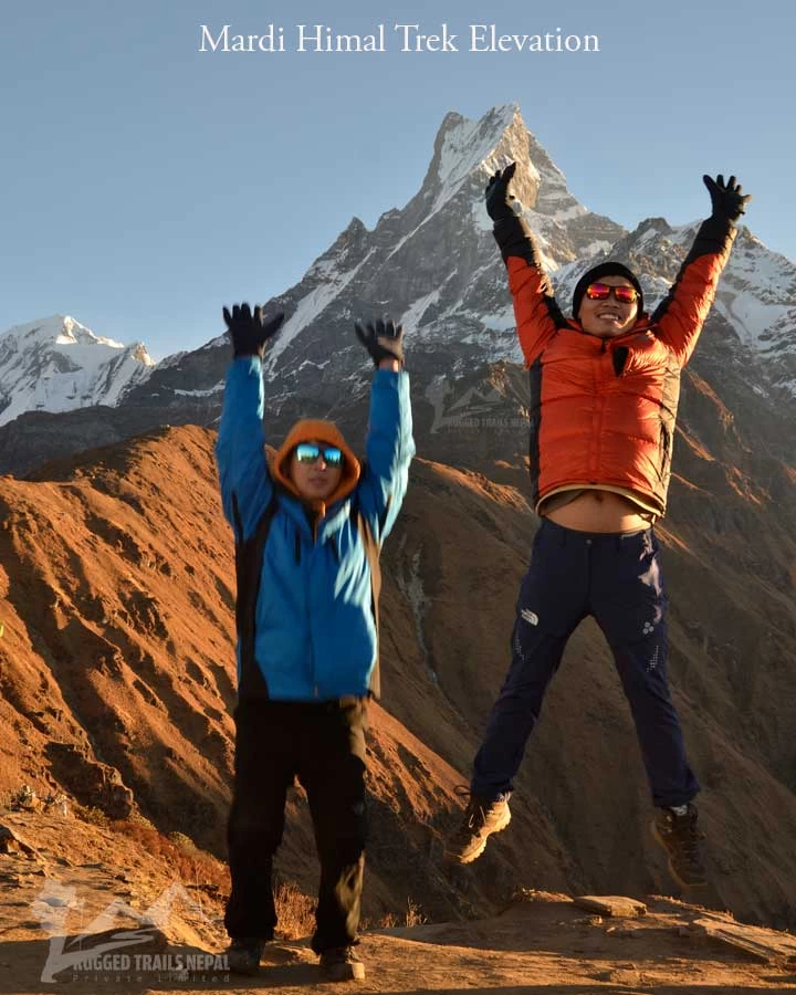 mardi himal trek elevation