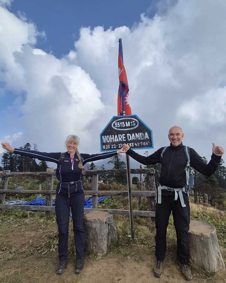 mohare danda viewpoint annapurna foothills trek