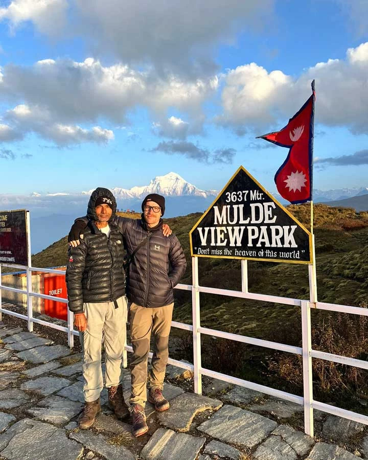 mulde hill viewpoint dobato annapurna trek