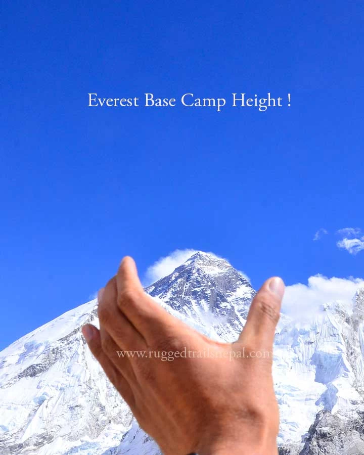 nepal everest base camp height