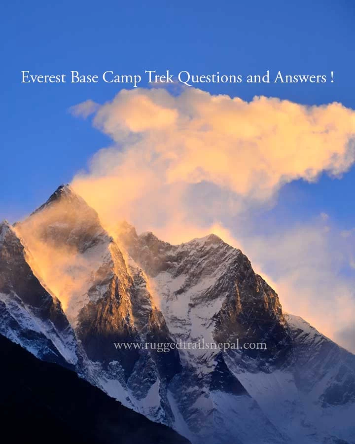 nepal everest base camp trek questions and answers