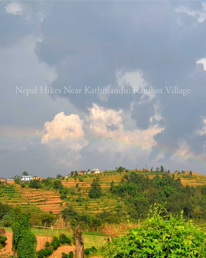 nepal hike near kathmandu ranikot village