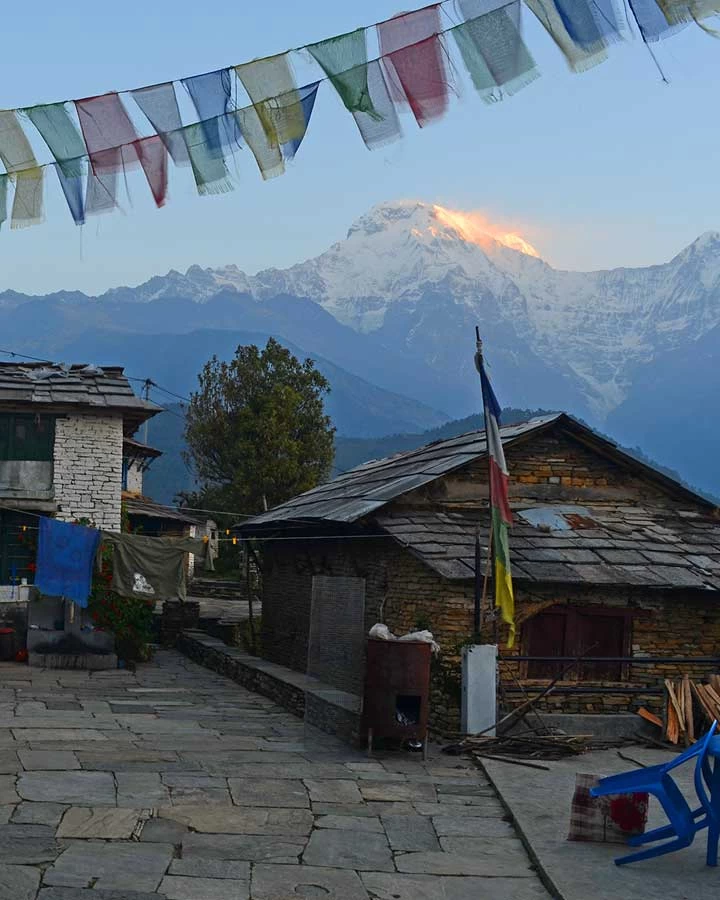 nepal trekking routes for children and family