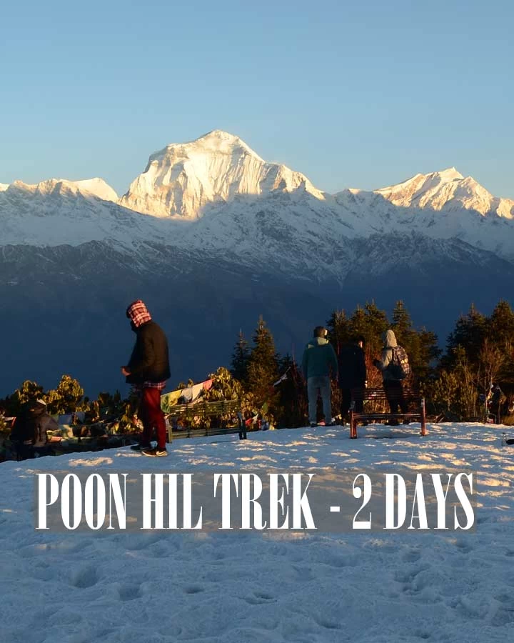 poon hill trek itinerary 2 days