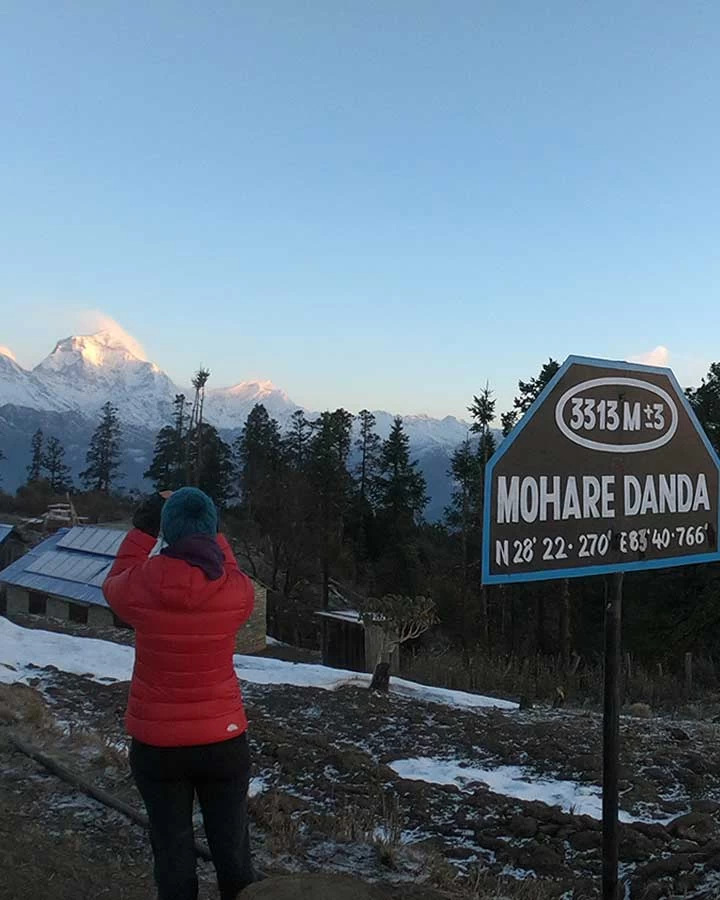 short trek in nepal Mohare Danda