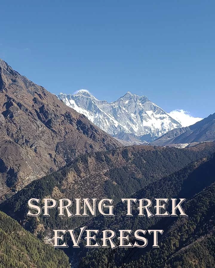 spring travel in nepal himalayas everest base camp