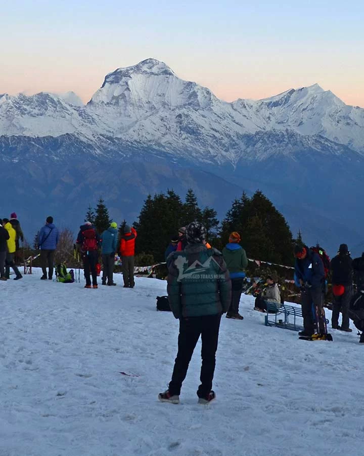 winter trek in pokhara nepal annapurna foothills trek