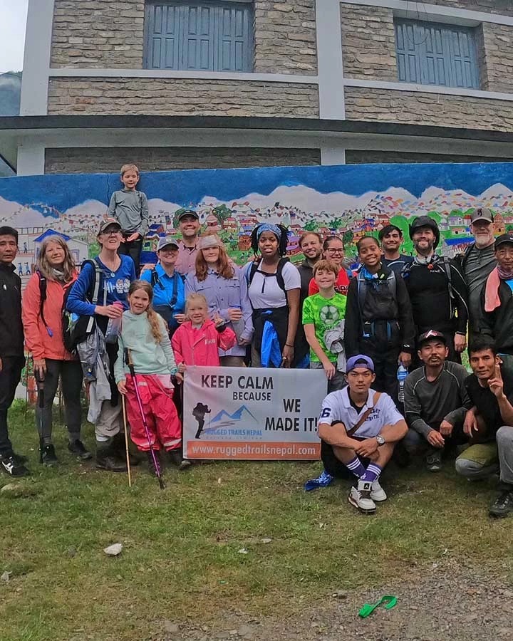 trekking in nepal annapurna with kids