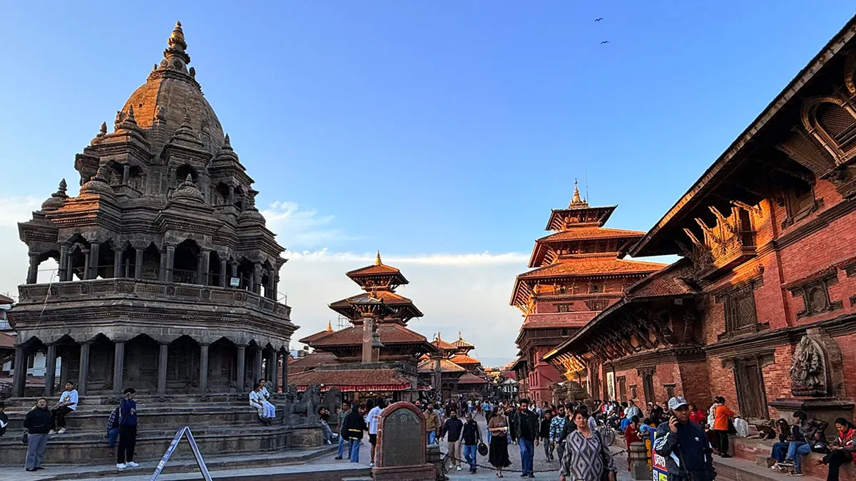 patan durbar square in Kathmandu Nepal